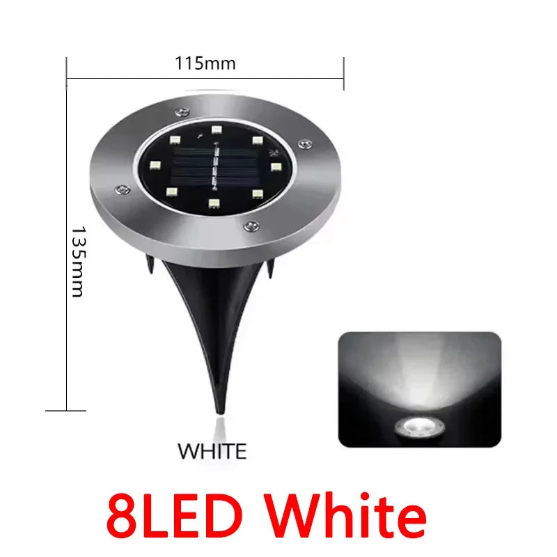 1/4/8Pcs Solar Lights Outdoor