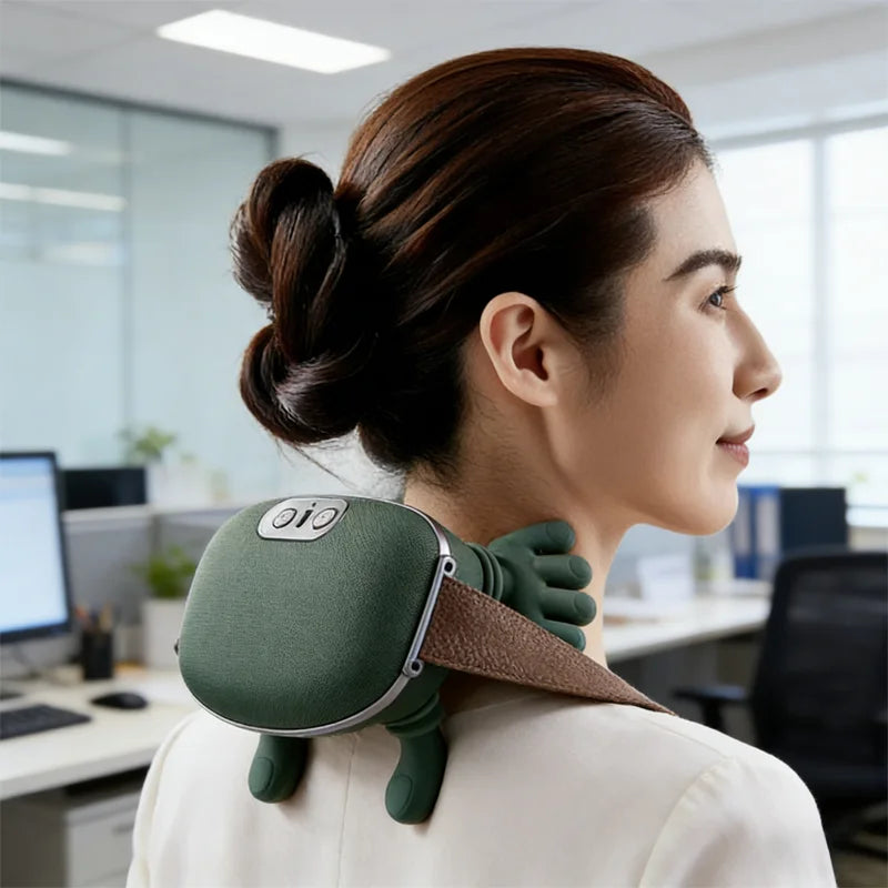 Shoulder & Neck Massager – Automatic Finger-Press Relief