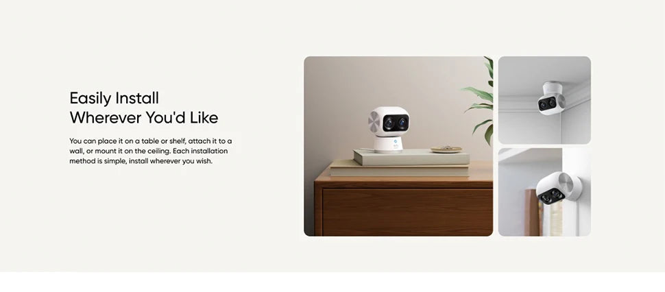 eufy S350 Indoor Security Camera 4K