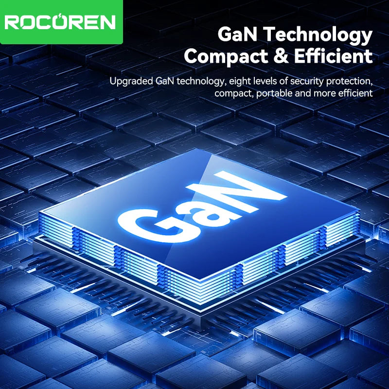 Rocoren 400W 10-in-1 GaN Desktop Charger