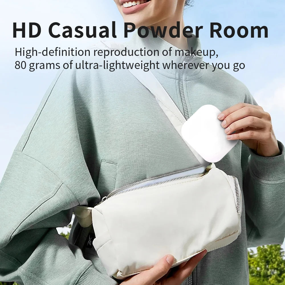 Compact Mirror with Lights