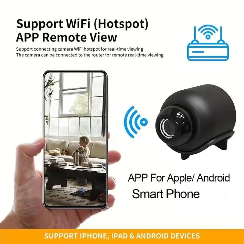 X5 Mini Camera 1080P HD Wifi Wireless Night Vision